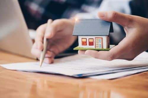 real estate attorney with paperwork